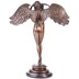 Női akt angyalszárnyakkal - bronz szobor képe
